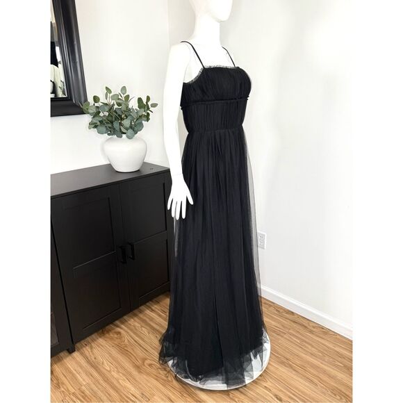 NWT Vera Wang Manuela Tulle Back Gown Size US 8 - Picture 7 of 16